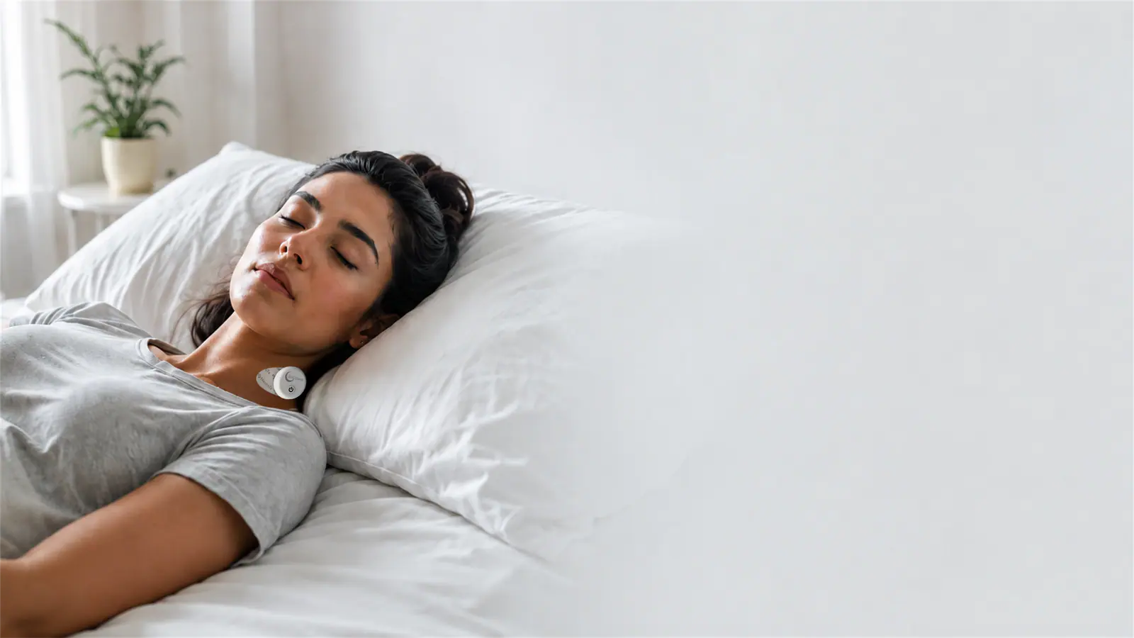 Person resting with a NeuroTx device
